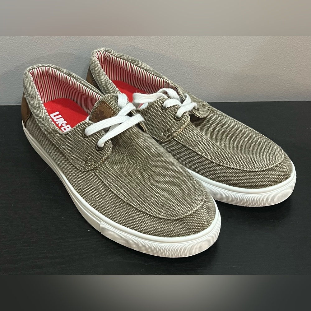 NWOT LUKEES by MUK LUKS Men’s Cruise Voyage Brown Casual Shoes